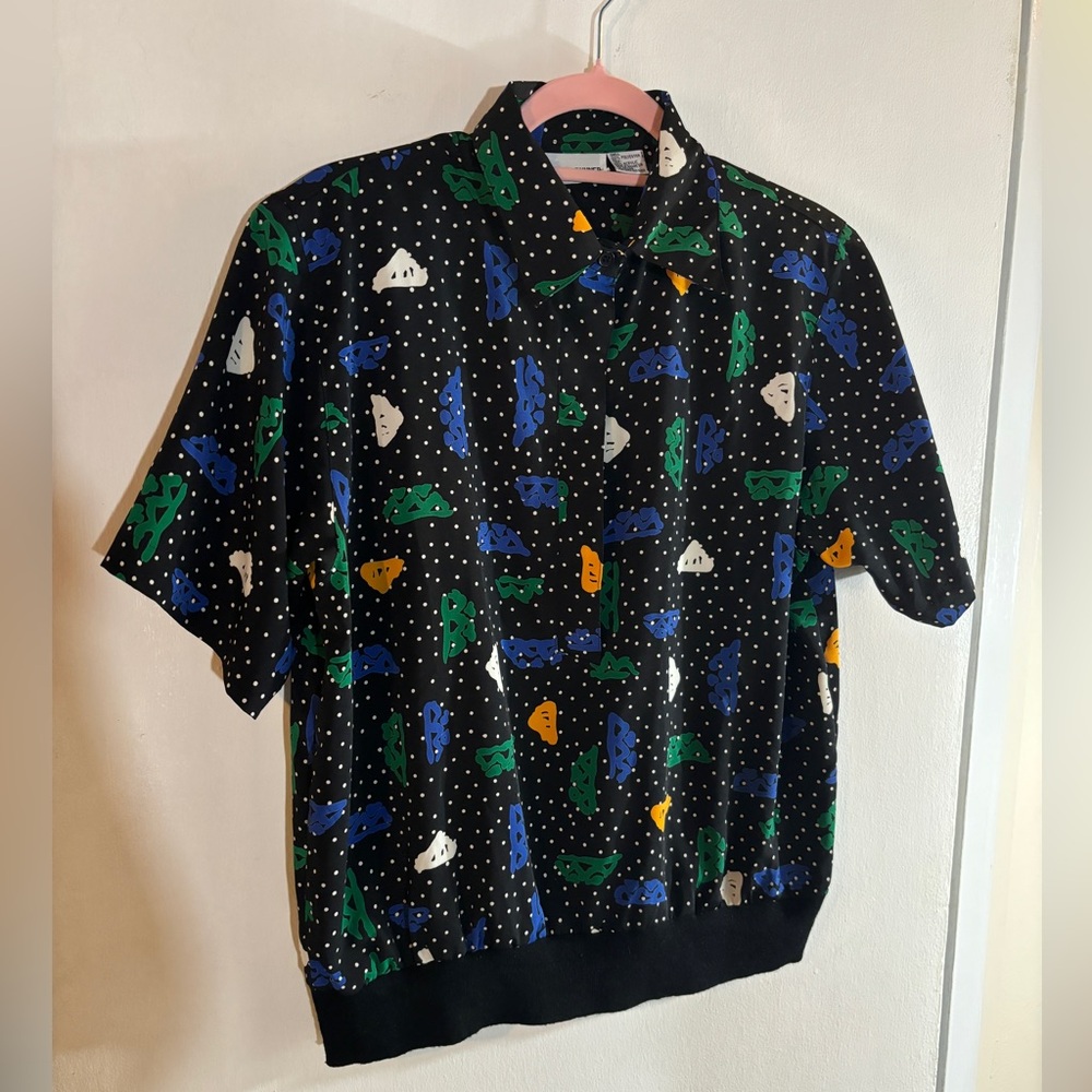 Alfred Dunner vintage blouse sz14